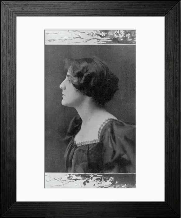 Framed Print : Ethel Reed, 1897. Creator: Frances Benjamin Johnston Framed Print : Ethel Reed, 1897. Creator: Frances Benjamin Johnston