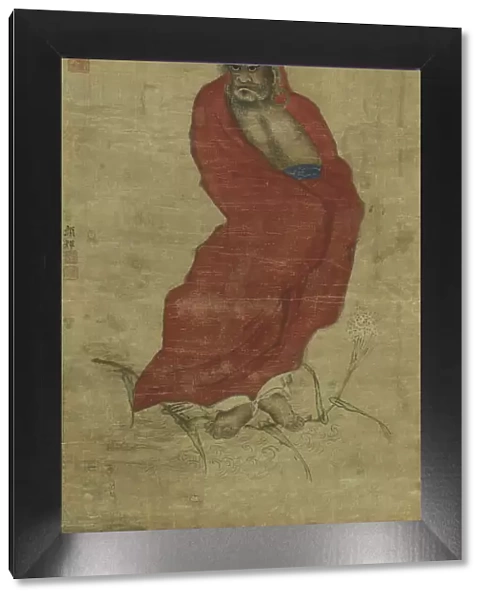 Bodhidharma crossing the Yangzi jiang, between 1200 and 1399. Creator: Yan Hui