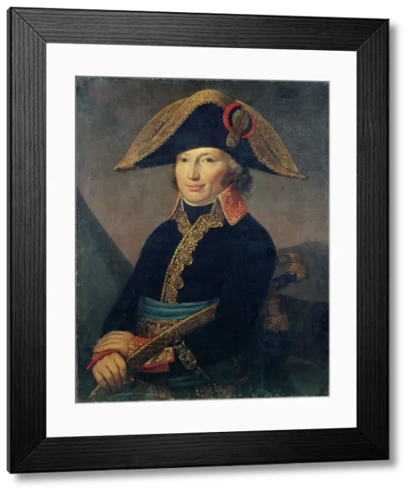 Framed Print : Portrait of a Brigadier General, circa 1800, between 1795 and 1805. Creator: Unknown Framed Print : Portrait of a Brigadier General, circa 1800, between 1795 and 1805. Creator: Unknown