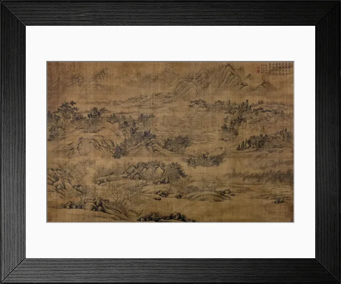 Framed Print : Countryside. Creator: Unknown Framed Print : Countryside. Creator: Unknown