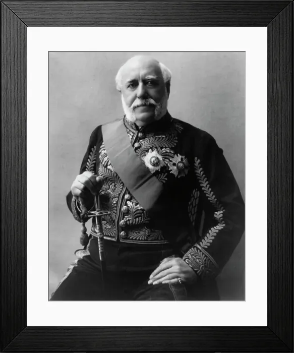 Framed Print : Julian Pauncefote, 1828-1902, between 1890 and 1902. Creator: Frances Benjamin Johnston Framed Print : Julian Pauncefote, 1828-1902, between 1890 and 1902. Creator: Frances Benjamin Johnston