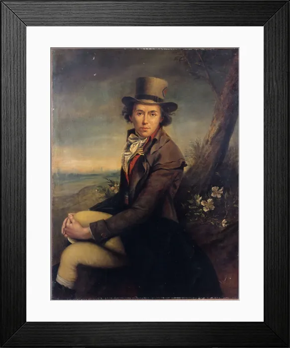 Framed Print : Portrait of a man formerly known as Fabre d'Eglantine, c1900. Creator: Unknown Framed Print : Portrait of a man formerly known as Fabre d'Eglantine, c1900. Creator: Unknown