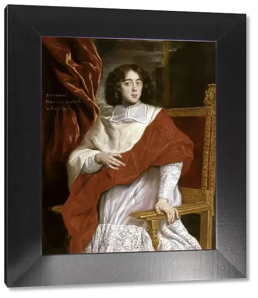 Emmanuel-Théodose de La Tour d'Auvergne (1643-1715), cardinal de Bouillon, 1669. Creator: Gaulli (Il Baciccio), Giovanni Battista (1639-1709)