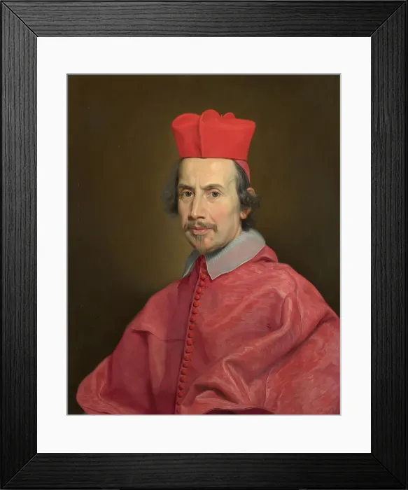 Framed Print : Portrait of Cardinal Marco Gallo, 1681-1683. Creator: Gaulli (Il Baciccio), Giovanni Battista (1639-1709) Framed Print : Portrait of Cardinal Marco Gallo, 1681-1683. Creator: Gaulli (Il Baciccio), Giovanni Battista (1639-1709)
