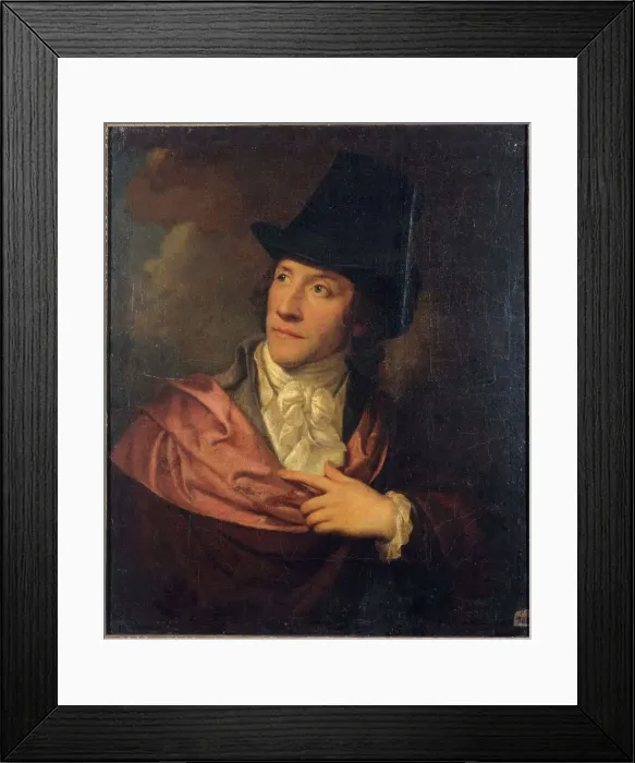 Framed Print : Portrait of a man from the revolutionary period, between 1755 and 1841. Creator: Unknown Framed Print : Portrait of a man from the revolutionary period, between 1755 and 1841. Creator: Unknown