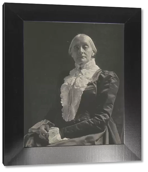 Susan B. (Susan Brownell) Anthony, 1820-1906, between 1900 and 1906. Creator: Frances Benjamin Johnston