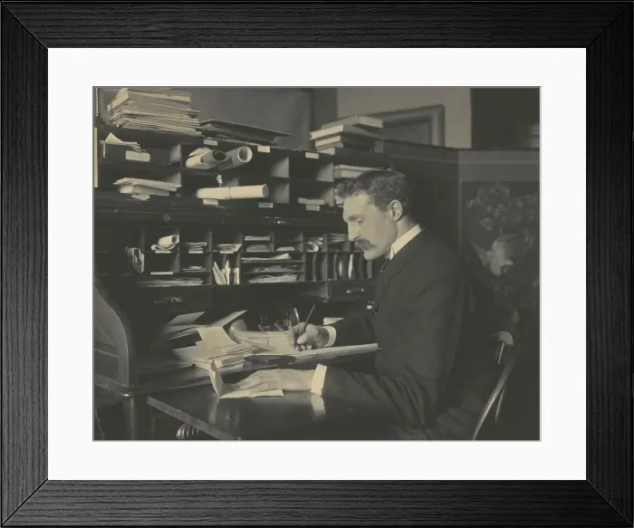 Framed Print : Gifford Pinchot, between c1890 and c1910. Creator: Frances Benjamin Johnston Framed Print : Gifford Pinchot, between c1890 and c1910. Creator: Frances Benjamin Johnston