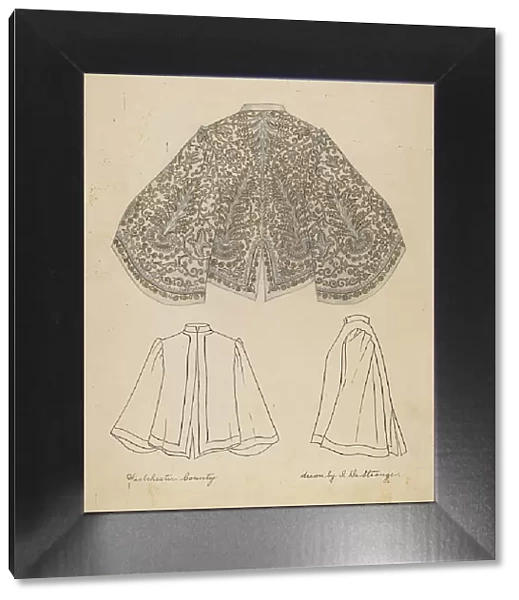 Embroidered Jacket, 1935 / 1942. Creator: Isabelle De Strange