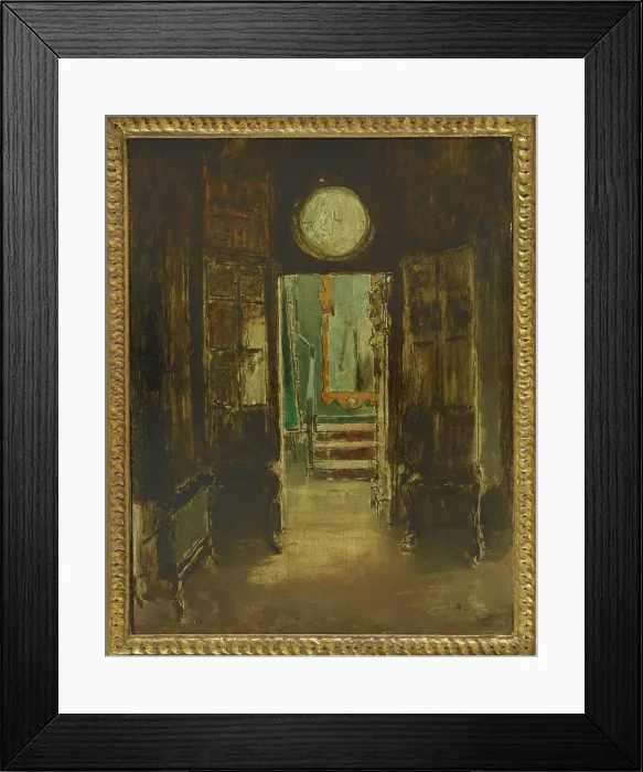 Framed Print : L'Escalier du look-out à Hauteville House. Creator: Georges-Victor Hugo Framed Print : L'Escalier du look-out à Hauteville House. Creator: Georges-Victor Hugo