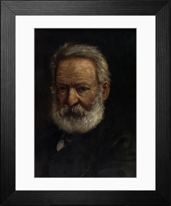 Framed Print : Portrait of Victor Hugo. Creator: Unknown Framed Print : Portrait of Victor Hugo. Creator: Unknown