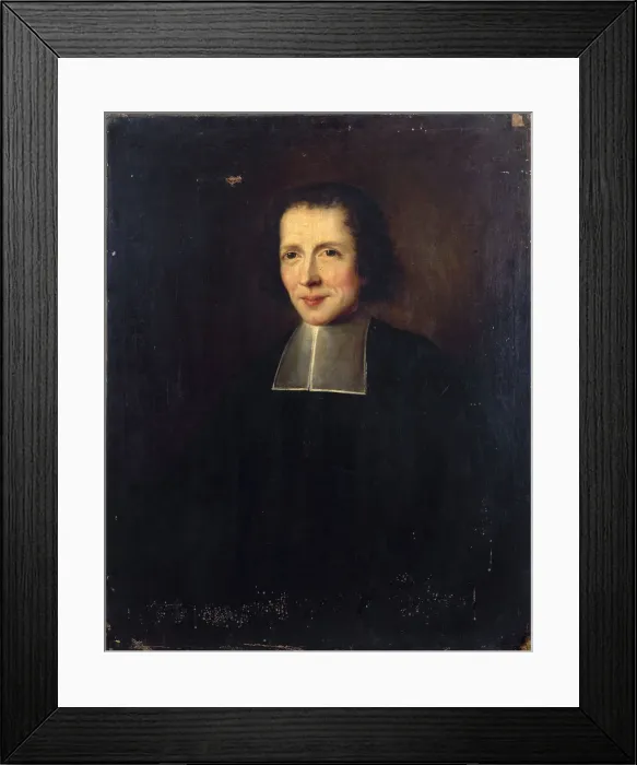 Framed Print : Portrait of a priest, formerly identified as Father La Chaise (1624-1709), confessor to... c1700. Creator: Unknown Framed Print : Portrait of a priest, formerly identified as Father La Chaise (1624-1709), confessor to... c1700. Creator: Unknown