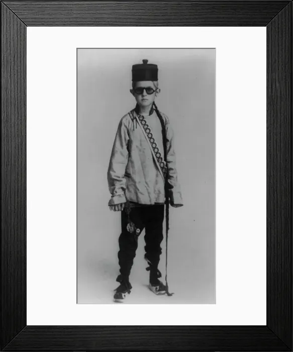 Framed Print : Master Foraker, between c1890 and c1910. Creator: Frances Benjamin Johnston Framed Print : Master Foraker, between c1890 and c1910. Creator: Frances Benjamin Johnston