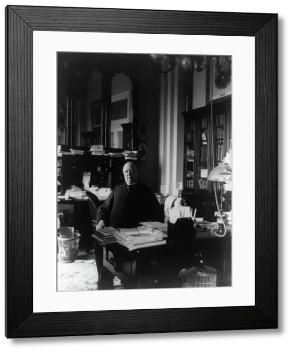Framed Print : Thomas B. Reed, between c1890 and c1910. Creator: Frances Benjamin Johnston Framed Print : Thomas B. Reed, between c1890 and c1910. Creator: Frances Benjamin Johnston