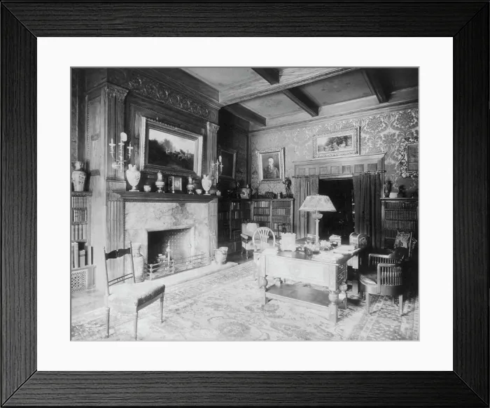 Framed Print : Warder House, Washington, D.C. 1900?. Creator: Frances Benjamin Johnston Framed Print : Warder House, Washington, D.C. 1900?. Creator: Frances Benjamin Johnston