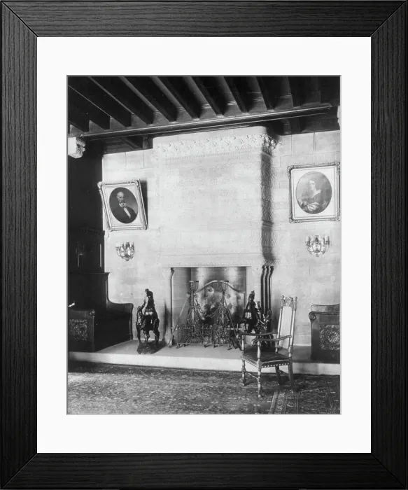 Framed Print : Warder House, Washington, D.C. 1900?. Creator: Frances Benjamin Johnston Framed Print : Warder House, Washington, D.C. 1900?. Creator: Frances Benjamin Johnston