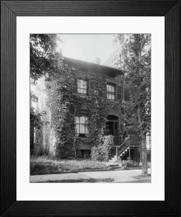 Framed Print : Joseph Coerten Hornblower House, 1402 M St. Washington, D.C. between 1890 and 1950. Creator: Frances Benjamin Johnston Framed Print : Joseph Coerten Hornblower House, 1402 M St. Washington, D.C. between 1890 and 1950. Creator: Frances Benjamin Johnston