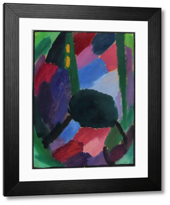 Framed Print : Variation, c. 1916. Creator: Javlensky, Alexei, von (1864-1941) Framed Print : Variation, c. 1916. Creator: Javlensky, Alexei, von (1864-1941)