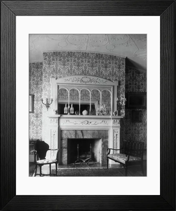 Framed Print : Ornate interiors of Chandler Hale house, 1001 16th St. N.W. Washington, D.C. c1900. Creator: Frances Benjamin Johnston Framed Print : Ornate interiors of Chandler Hale house, 1001 16th St. N.W. Washington, D.C. c1900. Creator: Frances Benjamin Johnston
