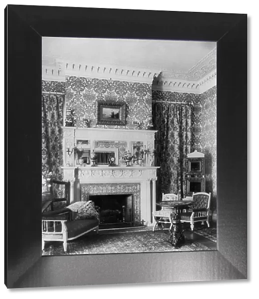 Ornate interiors of Chandler Hale house, 1001 16th St. N.W. Washington, D.C. c1900. Creator: Frances Benjamin Johnston