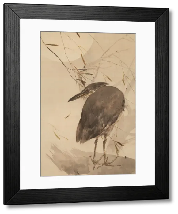 Framed Print : The Twelve Months: Ninth Month, between 1900 and 1918. Creator: Watanabe Seitei Framed Print : The Twelve Months: Ninth Month, between 1900 and 1918. Creator: Watanabe Seitei