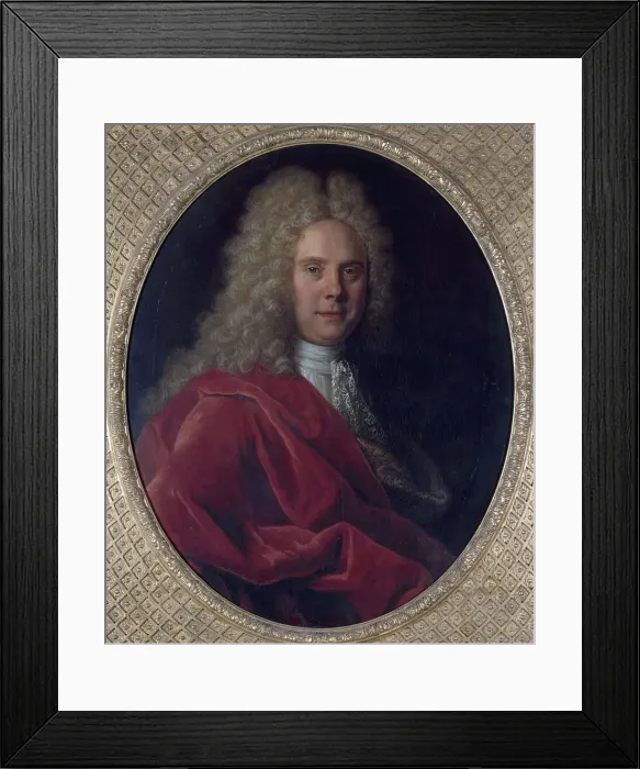 Framed Print : Portrait of an alderman, member of the Chauvin family, c1700. Creator: Unknown Framed Print : Portrait of an alderman, member of the Chauvin family, c1700. Creator: Unknown