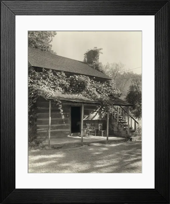 Framed Print : Mast Weaving House, Valle Crucis, Watauga County, North Carolina, 1938. Creator: Frances Benjamin Johnston Framed Print : Mast Weaving House, Valle Crucis, Watauga County, North Carolina, 1938. Creator: Frances Benjamin Johnston