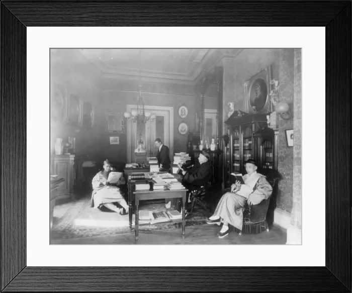 Framed Print : Chinese Legation in Stewart Castle, Dupont Circle, Wash. D.C. between 1890 and 1950. Creator: Frances Benjamin Johnston Framed Print : Chinese Legation in Stewart Castle, Dupont Circle, Wash. D.C. between 1890 and 1950. Creator: Frances Benjamin Johnston