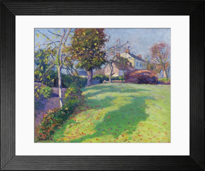 Framed Print : In the Garden, c. 1900-1910. Creator: Madeline, Paul (1863-1920) Framed Print : In the Garden, c. 1900-1910. Creator: Madeline, Paul (1863-1920)