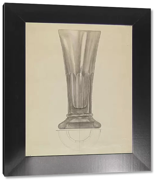 Beer Glass, c. 1936. Creator: Albert Eyth