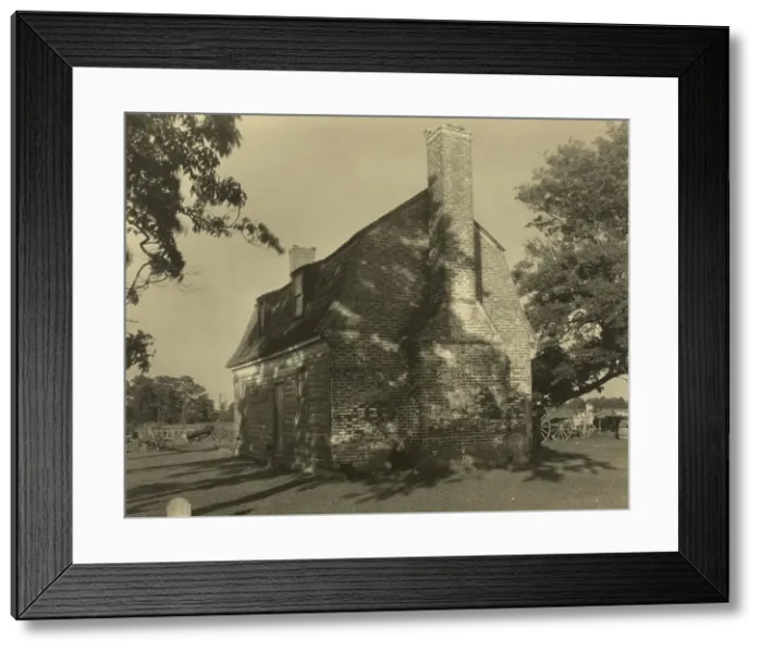 Framed Print : West House, Deep Creek, Accomack County, Virginia, between c1930 and 1939. Creator: Frances Benjamin Johnston Framed Print : West House, Deep Creek, Accomack County, Virginia, between c1930 and 1939. Creator: Frances Benjamin Johnston