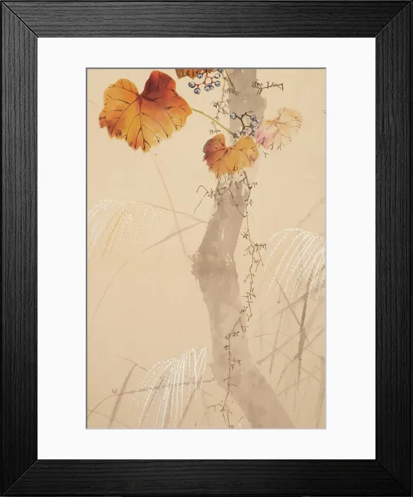 Framed Print : The Twelve Months: Eleventh Month, between 1900 and 1918. Creator: Watanabe Seitei Framed Print : The Twelve Months: Eleventh Month, between 1900 and 1918. Creator: Watanabe Seitei