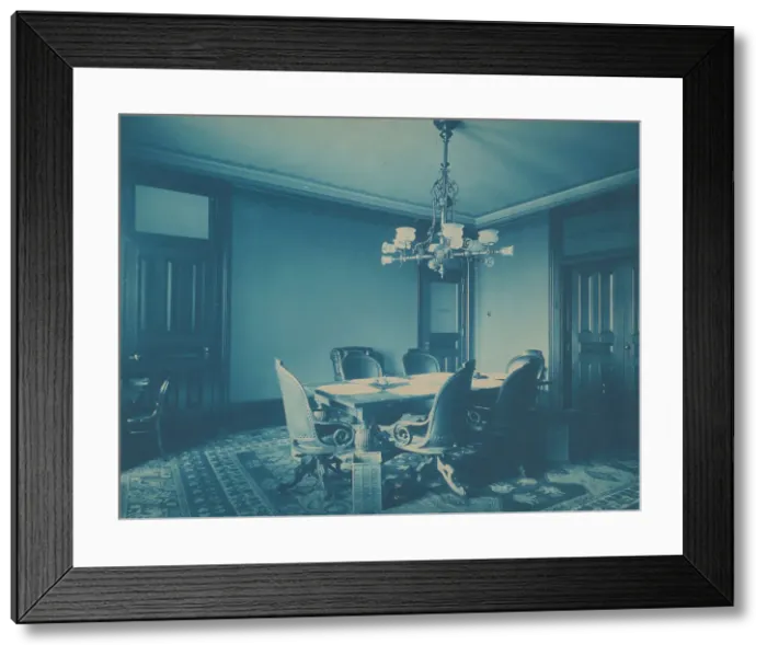 Framed Print : Office in the Sun Building, 1317 F St. N.W. Washington, D.C. between 1890 and 1950. Creator: Frances Benjamin Johnston Framed Print : Office in the Sun Building, 1317 F St. N.W. Washington, D.C. between 1890 and 1950. Creator: Frances Benjamin Johnston