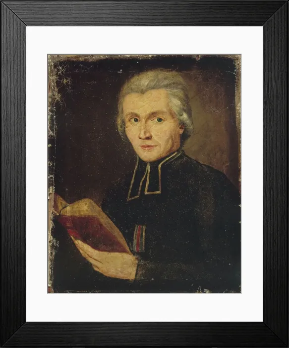 Framed Print : Portrait of Father Henri Gregoire (1750-1831), priest and politician, 1792. Creator: Unknown Framed Print : Portrait of Father Henri Gregoire (1750-1831), priest and politician, 1792. Creator: Unknown