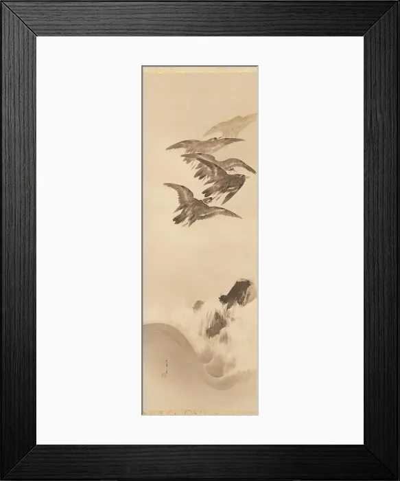 Framed Print : The Twelve Months, between 1900 and 1918. Creator: Watanabe Seitei Framed Print : The Twelve Months, between 1900 and 1918. Creator: Watanabe Seitei