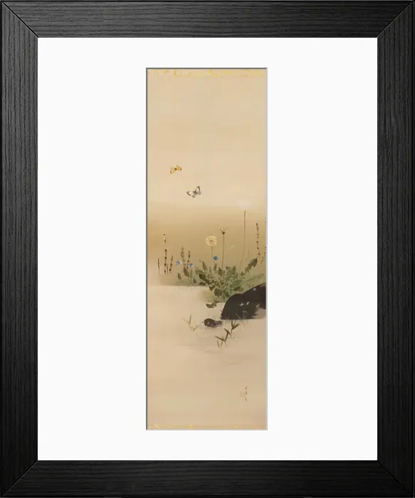 Framed Print : The Twelve Months, between 1900 and 1918. Creator: Watanabe Seitei Framed Print : The Twelve Months, between 1900 and 1918. Creator: Watanabe Seitei