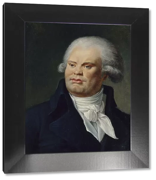 Portrait of Georges Danton (1759-1794), speaker and politician, c1790. Creator: Unknown