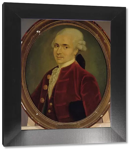 Portrait of Jacques-Albert Berthélemy (1745-1813), lawyer in the parliament... c1745 and 1813. Creator: Unknown