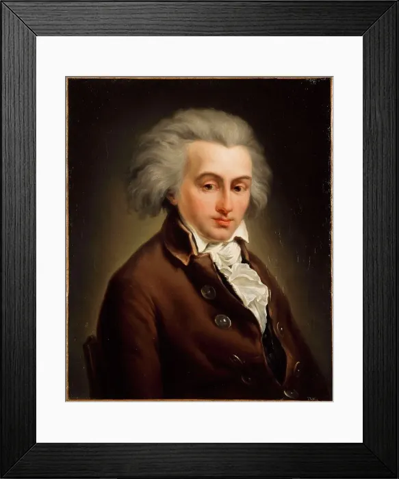 Framed Print : Portrait of Jean-Baptiste Lepère (1761-1844), architect, between 1761 and 1844. Creator: Unknown Framed Print : Portrait of Jean-Baptiste Lepère (1761-1844), architect, between 1761 and 1844. Creator: Unknown