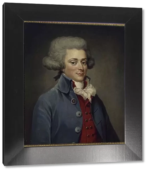 Portrait of Jean-Louis Bréart, auctioneer in Paris, between 1701 and 1800. Creator: Unknown
