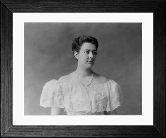 Framed Print : Frances F. Cleveland, February 1897. Creator: Frances Benjamin Johnston Framed Print : Frances F. Cleveland, February 1897. Creator: Frances Benjamin Johnston