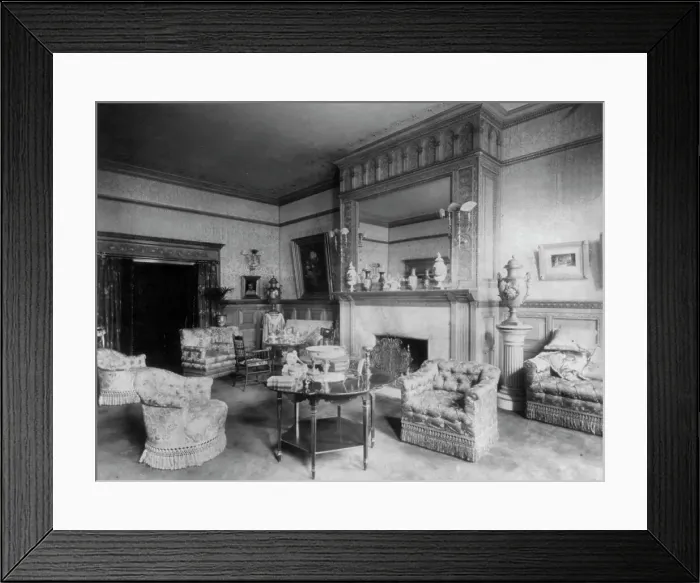 Framed Print : Warder House, Washington, D.C. 1900?. Creator: Frances Benjamin Johnston Framed Print : Warder House, Washington, D.C. 1900?. Creator: Frances Benjamin Johnston