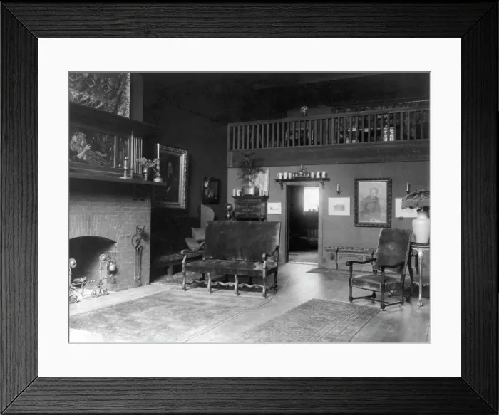 Framed Print : Edward Lind Morse Studio, 2133 R. St. N.W. Washington, DC Hornblower & Marshall, Architects, 1902. Creator: Frances Benjamin Johnston. Edward Lind Morse Studio, 2133 R. St. N.W. Washington, DC Hornblower & Marshall, Architects, 1902 Framed Print : Edward Lind Morse Studio, 2133 R. St. N.W. Washington, DC Hornblower & Marshall, Architects, 1902. Creator: Frances Benjamin Johnston. Edward Lind Morse Studio, 2133 R. St. N.W. Washington, DC Hornblower & Marshall, Architects, 1902