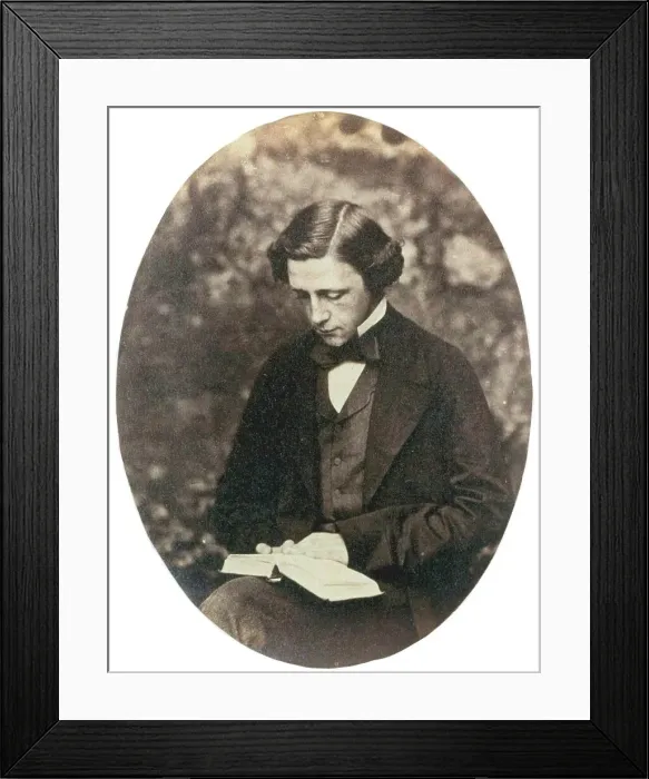 Framed Print : Self-Portrait, 1862. Creator: Carroll, Lewis, (Charles Lutwidge Dodgson) (1832-1898) Framed Print : Self-Portrait, 1862. Creator: Carroll, Lewis, (Charles Lutwidge Dodgson) (1832-1898)