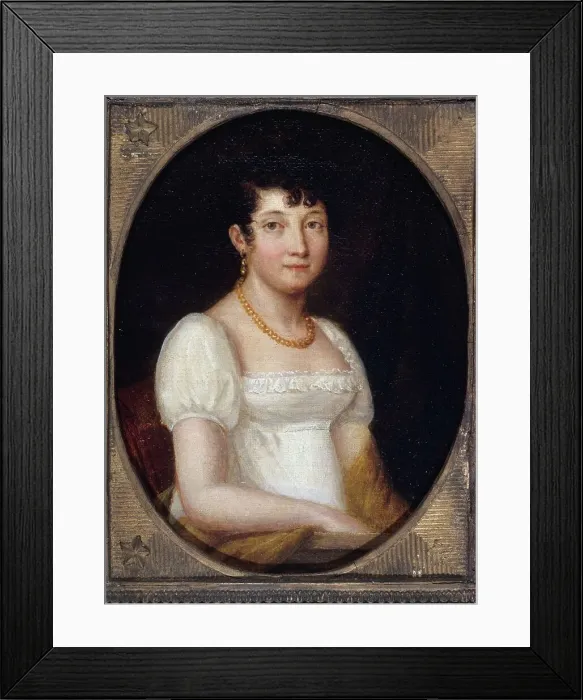 Framed Print : Portrait of Louise Contat (1760-1815), member of the Comédie Française, between 1760 and 1815. Creator: Unknown Framed Print : Portrait of Louise Contat (1760-1815), member of the Comédie Française, between 1760 and 1815. Creator: Unknown