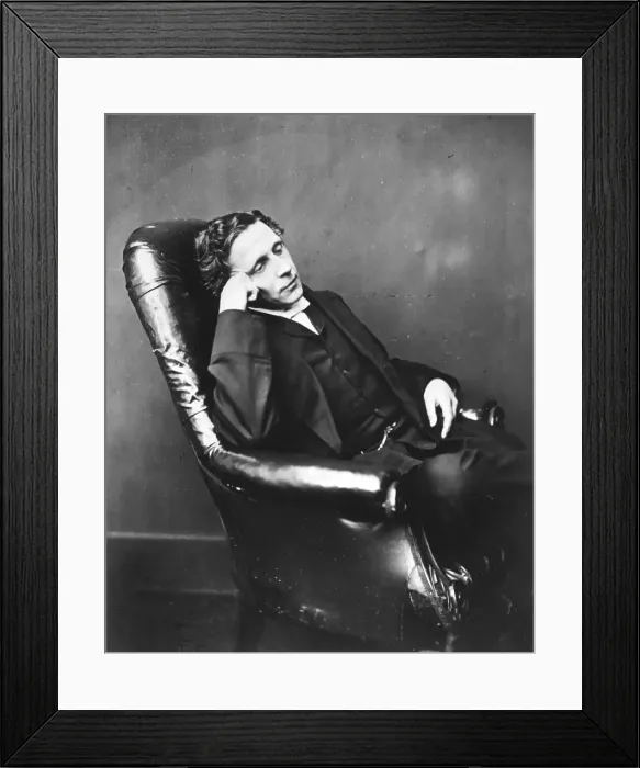 Framed Print : Self-Portrait, c. 1875. Creator: Carroll, Lewis, (Charles Lutwidge Dodgson) (1832-1898) Framed Print : Self-Portrait, c. 1875. Creator: Carroll, Lewis, (Charles Lutwidge Dodgson) (1832-1898)