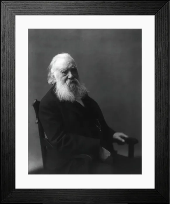 Framed Print : Alexander Melville Bell, 1819-1905, c1900. Creator: Frances Benjamin Johnston Framed Print : Alexander Melville Bell, 1819-1905, c1900. Creator: Frances Benjamin Johnston