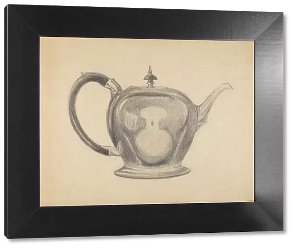 Teapot, c. 1936. Creator: John Garay