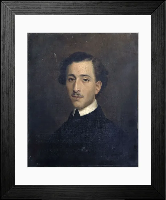 Framed Print : Portrait of Lucien-Anatole Prévost-Paradol (1829-1870), journalist and diplomat, c1829-1870. Creator: Unknown Framed Print : Portrait of Lucien-Anatole Prévost-Paradol (1829-1870), journalist and diplomat, c1829-1870. Creator: Unknown