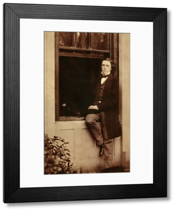 Framed Print : Self-Portrait, ca 1860. Creator: Carroll, Lewis, (Charles Lutwidge Dodgson) (1832-1898) Framed Print : Self-Portrait, ca 1860. Creator: Carroll, Lewis, (Charles Lutwidge Dodgson) (1832-1898)