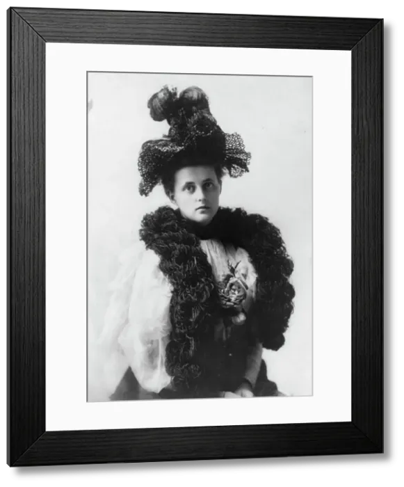 Framed Print : Miss [Rachel] Cameron, c1896. Creator: Frances Benjamin Johnston